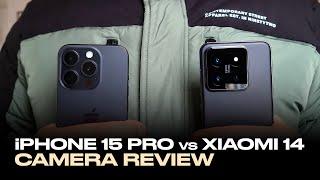 Xiaomi 14 vs iPhone 15 Pro - Camera Review / 4K Footage / Test