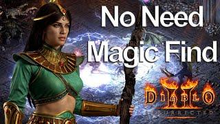 Diablo 2 Resurrected - Why I Never Care About Magic Find + My Lvl 99 Nova Sorc Farming Route