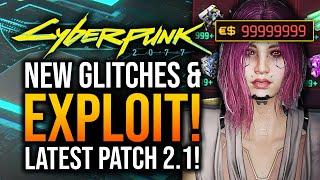 Cyberpunk 2077 - 3 GLITCHES in Update 2.1! Infinite XP, Junk & Money Glitch