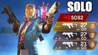 Solo Ballistic with 3 R99s & 5000 DAMAGE in Apex Legends