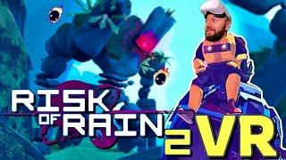 Risk of Rain 2 VR - Single and Multiplayer Gameplay