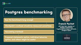 Postgres benchmarking with pgbench - Podcast with Franck #postgresql #postgres