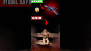 MINECRAFT MOBS REAL LIFE CURSED IMAGES (PART 19) #shorts #technogamerz #minecraft