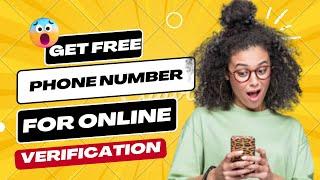 How to Get ANY Phone Number for SMS Code Verification For Free [SMS & OTP Verification]