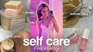 SELF CARE EVENING | вечер ухода и заботы о себе: beauty покупки, душ, уход за телом и лицом
