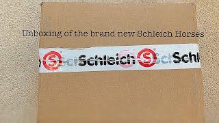 Unboxing the 2021 MODEI of Schleich horses 