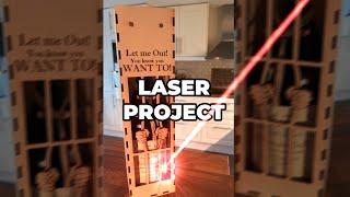 Laser Cutting a gift box / wine box