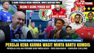 WOW Kena Karma ⁉️ DRAMA PANAS 2 Kartu Merah Persija Dihukum Komdis ?, Teja Ke Padang, 1 Asing OUT 