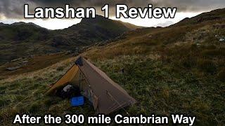 Lanshan 1 Tent Review after backpacking the 300 mile Cambrian Way