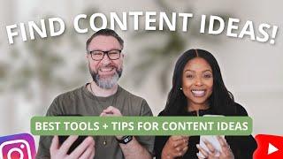 How to Find Content Ideas for Social Media in 2024 (NEVER RUN OUT OF IDEAS!)