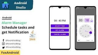 AlarmManager in Android Studio || Notification using AlarmManager is Android Studio || 2023