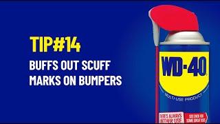 How To Remove Scuff Marks Using WD-40 Multi-Use Product