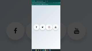 How to Make Social Media Icons to Your Website with HTML and CSS