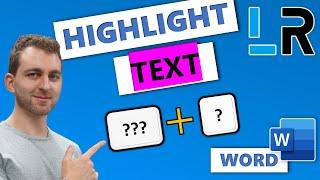 MS Word: Highlight selected text using keyboard shortcut - 1 MINUTE