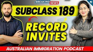 Record Number of Invites for Skill Immigration Australia | Big Australian Immigration News 2024