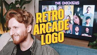 8 AMAZING DESIGNERS TAKE ON A RETRO ARCADE GAME LOGO! DCC 1