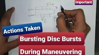 Bursting Disc Bursts  in Main Air Compressor Action Taken | Material & Intercooler | Maneuvering