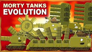 "Morty Tanks Evolution" Cartoons about tanks