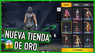 La Nueva Tienda De Oro Que Llego a Free Fire  | JORGEPLAYED