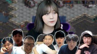 전 프로 꺾은 보혜! 프로게이머들 찐텐 반응 모음