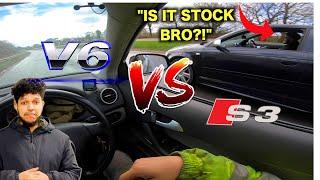 3.2 V6 AUDI A3 VS AUDI S3 8P TFSI *CRAZY RESULTS!*