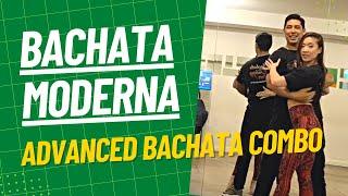 Bachata Moderna Combination - Counts and Instruction by Juan Ruiz and Kelsi #bachata