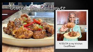 General Tso Cauliflower | Step by Step Instructions | Easy and Delicious | Crowd Pleasing Dish 