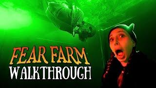 FEAR Farm IE 2024 Closing Night: 2 Haunted Houses & Hayride WALKTHROUGH