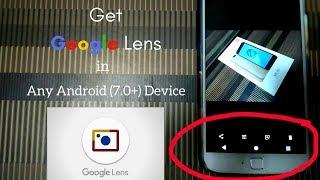 Get Google Lens in any android [7.0+] device | TechitEazy