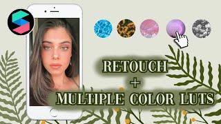 MULTIPLE RETOUCH + MULTIPLE COLOR LUTS  | Spark Ar Tutorial