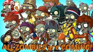 Plants vs Zombies 2 Epic Hack : Team Plants - ALL ZOMBIES are COMING!