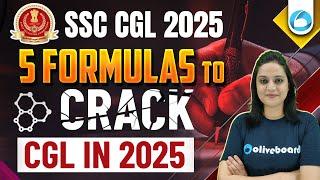 5 Formulas to Crack SSC CGL in 2025 | SSC CGL 2025 Preparation Strategy for Beginners & Repeaters