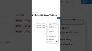 How to Convert Select Property Options to Grey Color! 