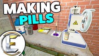 Pharmaceuticals Making Pills - Gmod DarkRP (Pharmacist Making Tablets To Sell)
