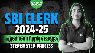 SBI Clerk Form Fill Up 2024 Complete Application Process|Xylem Banking