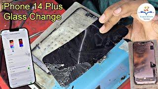 iPhone 14 Plus Broken Front Glass Change | iPhone 14 Plus Broken Front Glass Replacement