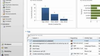 CRM 2011 -- Core Features Training Part 1 - Navigation