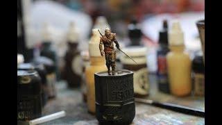 Ticos Minis : The Witcher - Geralt miniature painting