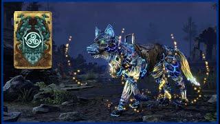 The Elder Scrolls Online - Fungiflare Wolf (Radiant Apex Mount) Showcase