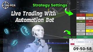 Live Results: Automation Bot Trading in the GC Market #ninjatrader8 #slingshotbot