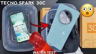 Tecno Spark 30C Water Test iP54 | The Very First Water Test Of Spark 30C