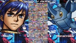 NICK54222 MUGEN: OBS TESTFIRE #9: Miyuki, Kirino, Kuroyukihime, Heita Zinnai, Marth, Kirby