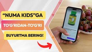 NUMA KIDS ga to'g'ridan-to'g'ri buyurtma bering!