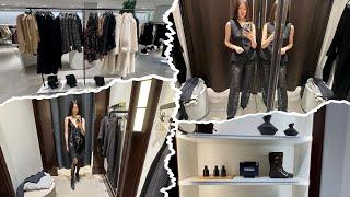 Shopping vlog Massimo dutti / ZARA / style evening outfits / шопинг и примерка /