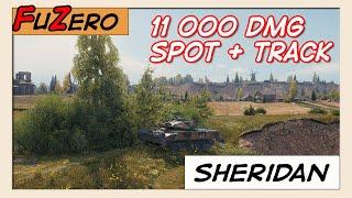 11 000 asist dmg - Sheridan - Malinovka - World of Tanks