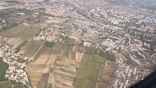 Tashkent International Airport Landing