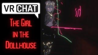 SIMWOLF VR plays VRCHAT - Dolls : The Girl in the Dollhouse. weird scary Halloween place in PCVR