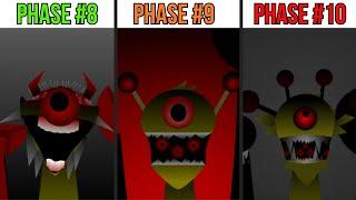 Phase 8 VS Phase 9 VS Phase 10 Remake Version in Incredibox Sprunki