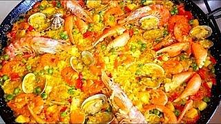 Paella de Marisco mi receta económica(A mi manera)