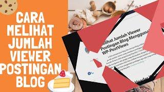 Cara Melihat Jumlah Viewer Postingan Blog Wordpress